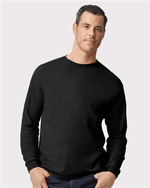 Unisex DryBlend® 50/50 Long Sleeve T-Shirt-AKD Ink