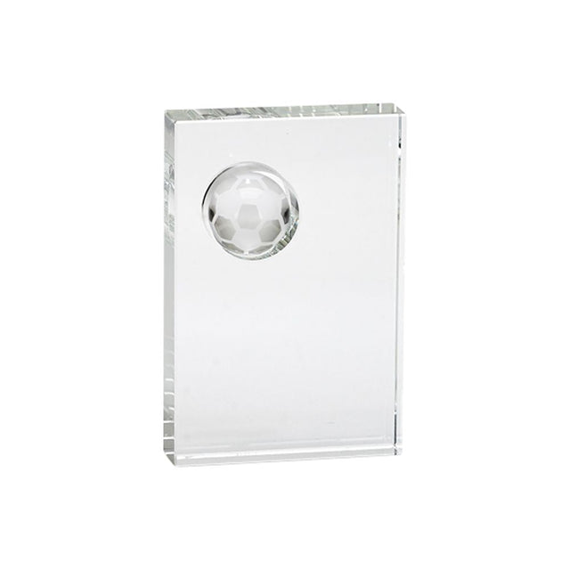 Med Optic Rect Soccer Trophy 6.5x4.25-AKD Ink