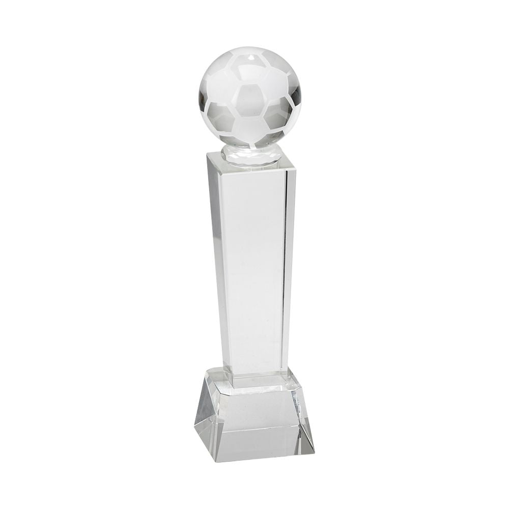 Optic Obelisk Soccer Trophy 9.5" Ht-AKD Ink