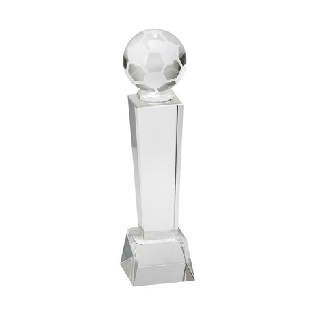 Optic Obelisk Soccer Trophy 9.5" Ht-AKD Ink