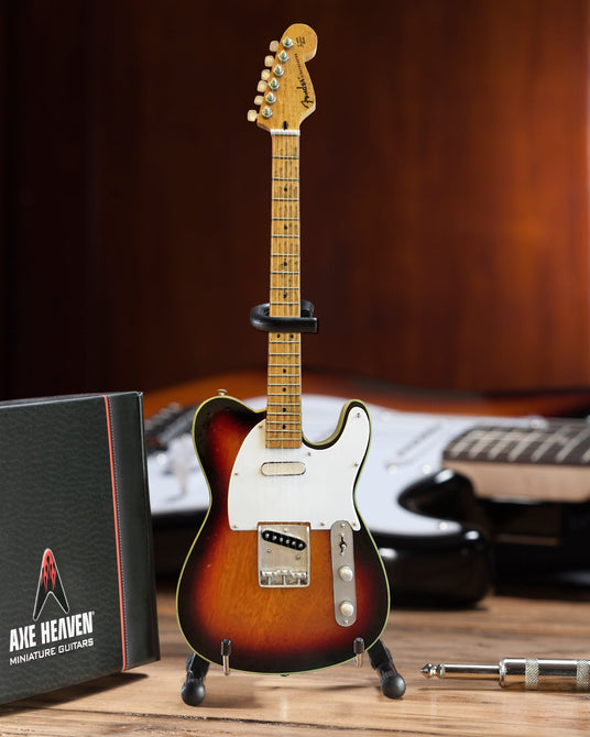 Vintage Fender™ Telecaster® Miniature Guitar Replica - Sunburst