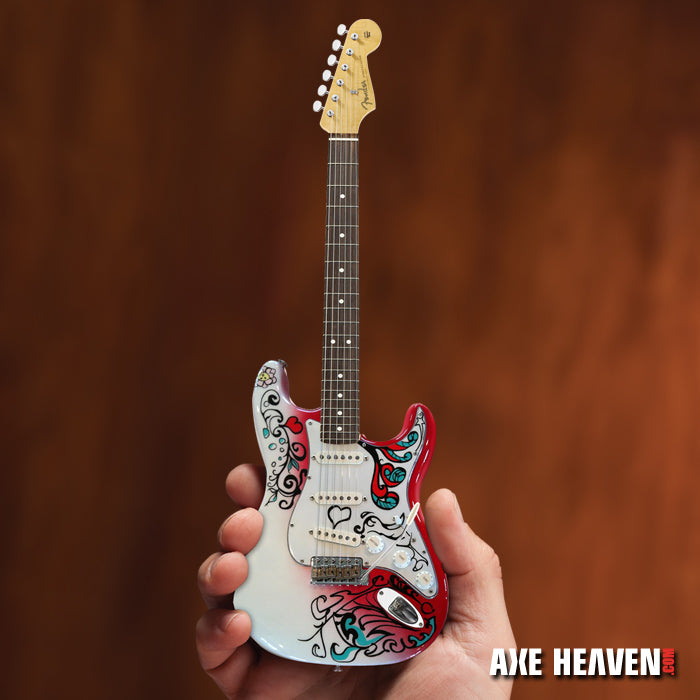 Set of 3 Signature Jimi Hendrix Fender™ Stratocaster™ Mini Guitars