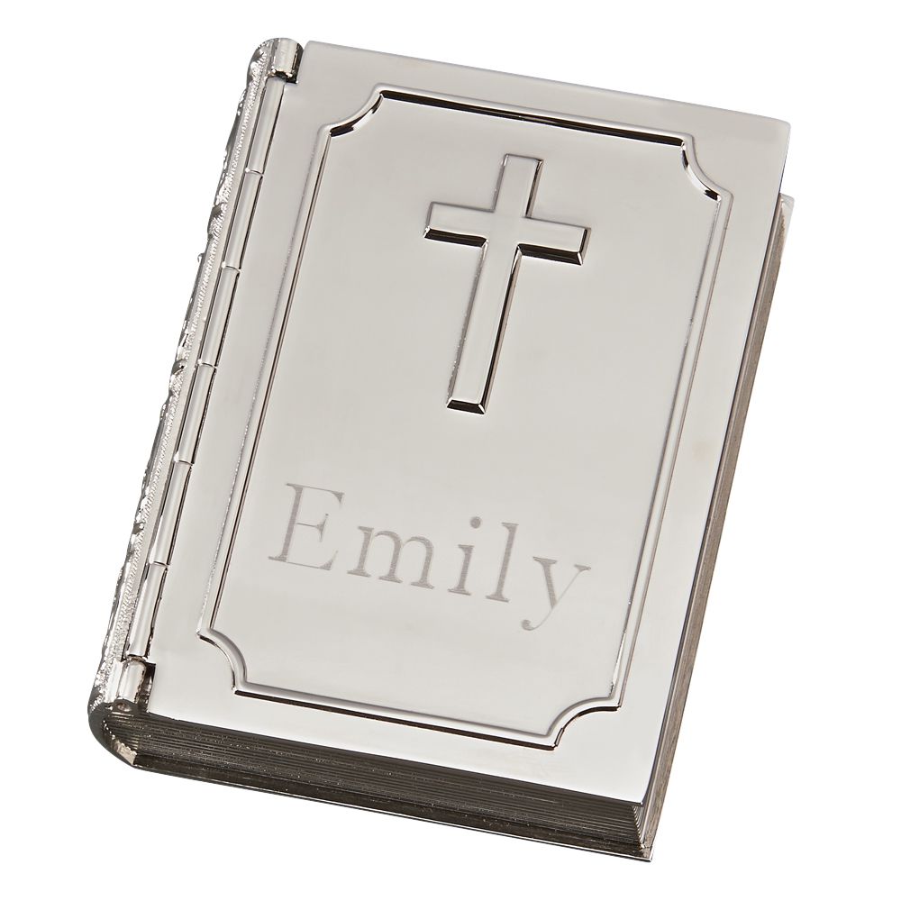 Book Shaped Box With Cross On Cover-AKD Ink
