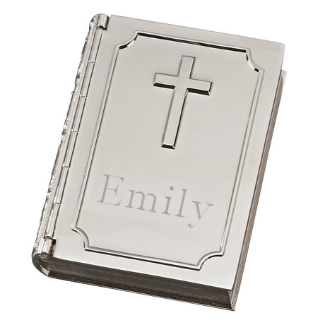 Book Shaped Box With Cross On Cover-AKD Ink
