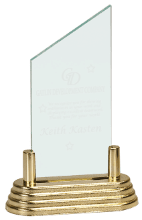 JADE PEAK ACRYLIC W/GOLD BASE-AKD Ink