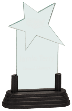 JADE STAR ACRYLIC W/BLACK BASE-AKD Ink