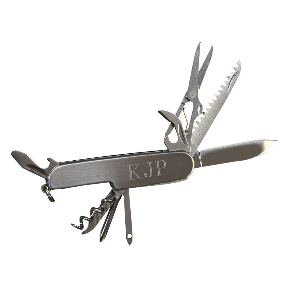 Folding 9-tool Pocket Knife-AKD Ink