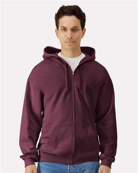 Unisex Softstyle® Full-Zip Hooded Sweatshirt-AKD Ink