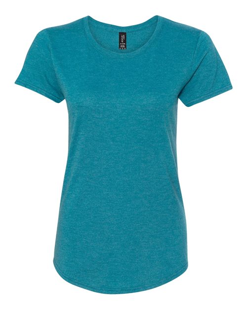 Women's Softstyle® Triblend T-Shirt-AKD Ink