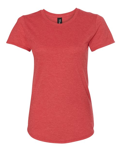 Women's Softstyle® Triblend T-Shirt-AKD Ink