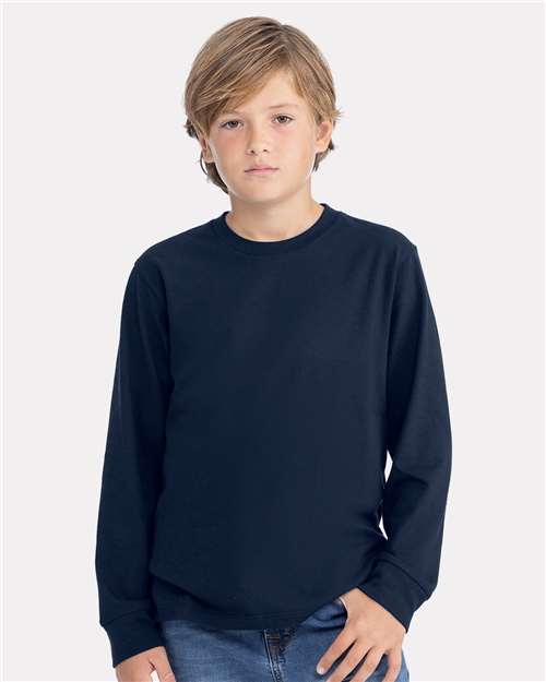 Youth Cotton Long Sleeve T-Shirt-AKD Ink