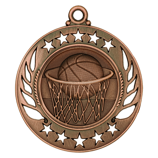 Basketball Galaxy Medal-Bronze