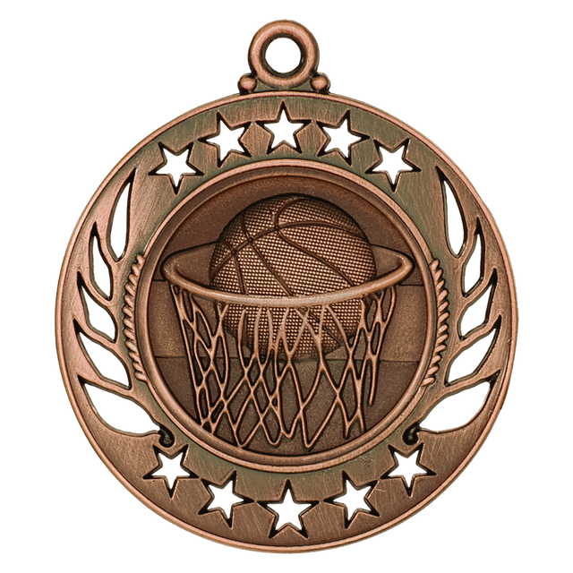 Basketball Galaxy Medal-Bronze - AKD Ink