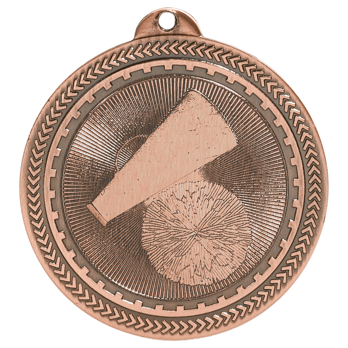 Cheer BriteLazer Medal-Bronze - AKD Ink