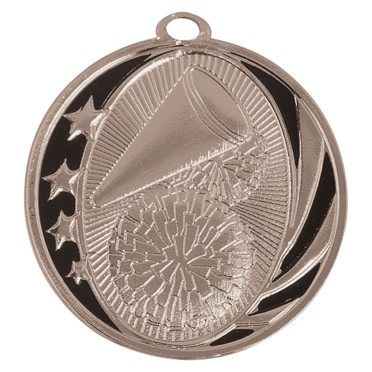 Cheer MidNite Star Medal-Silver - AKD Ink