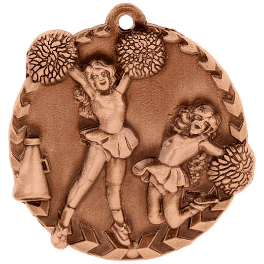 Cheer Millennium Medal-Bronze
