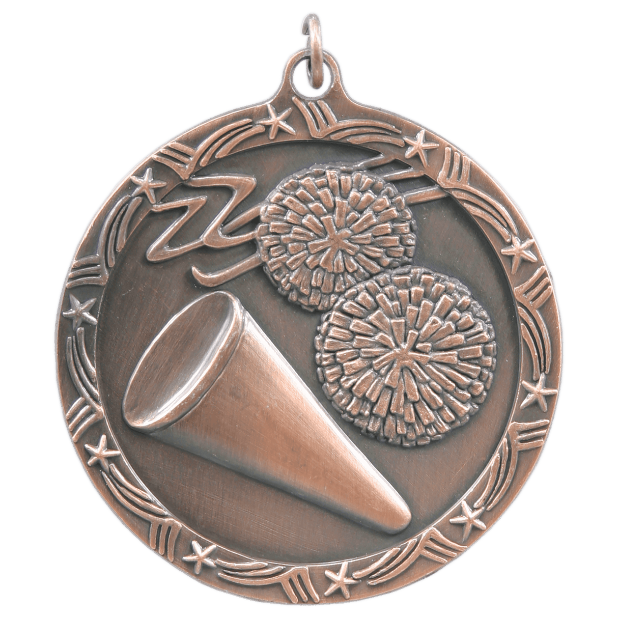 Cheer Shooting Star Medal-Bronze - AKD Ink