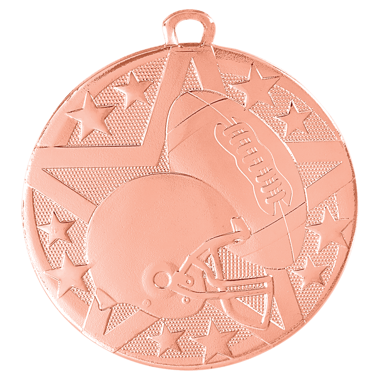 Football Superstar Medal-Bronze - AKD Ink