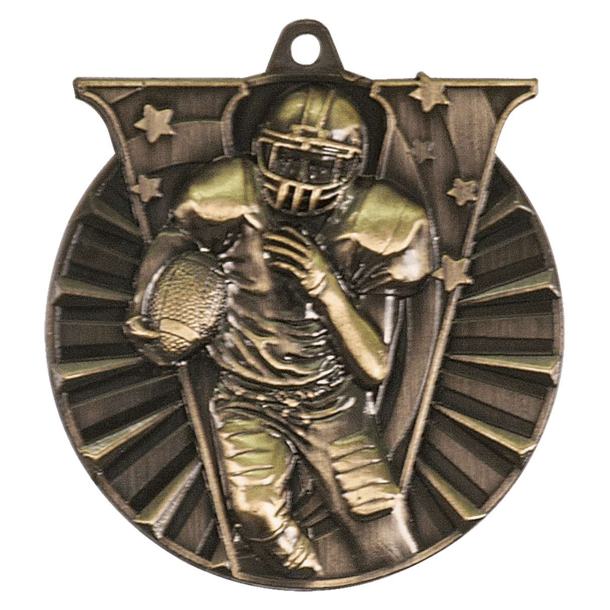 Football Victory Medal-Gold - AKD Ink