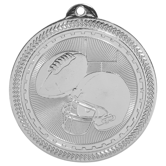 Football Starbrite Medal-Silver