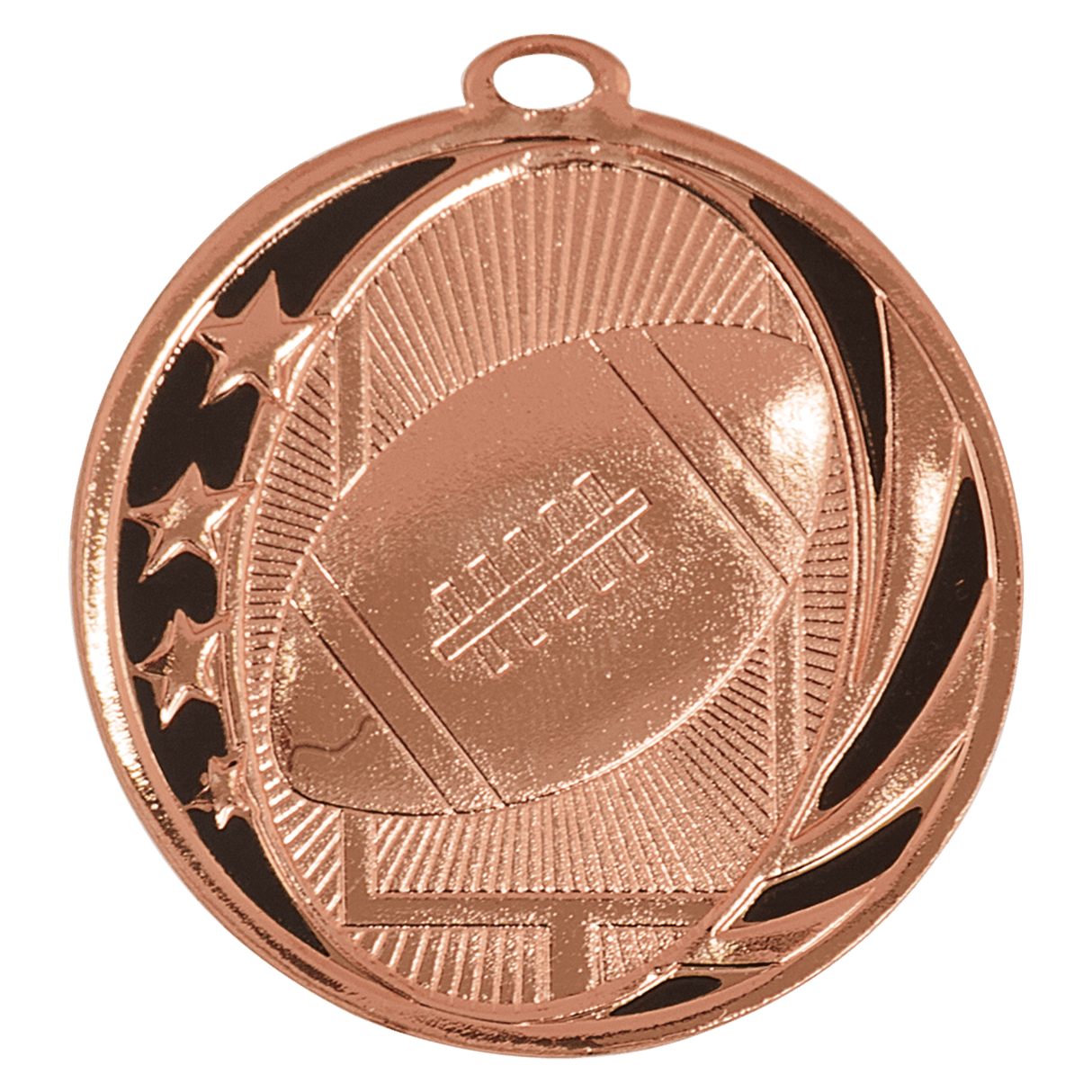 Football MidNite Star Medal-Bronze - AKD Ink