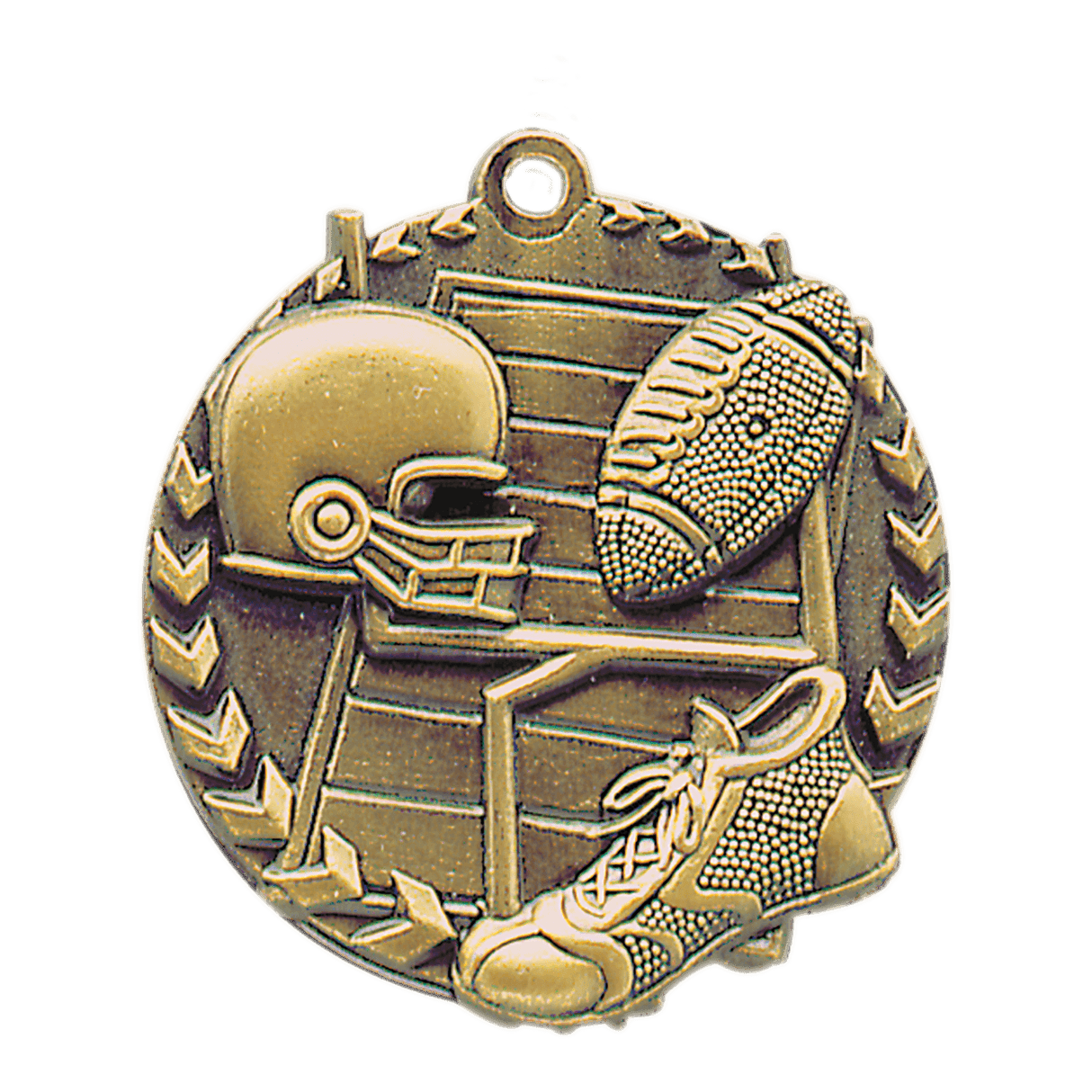 Football Millennium Medal-Gold-AKD Ink