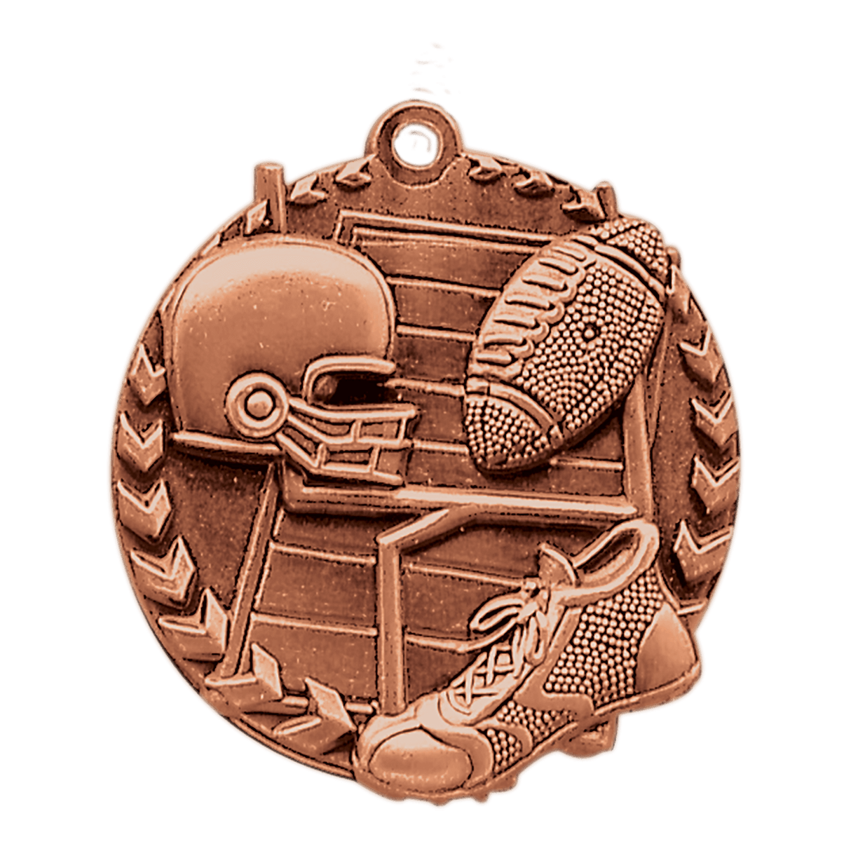 Football Millennium Medal-Bronze - AKD Ink