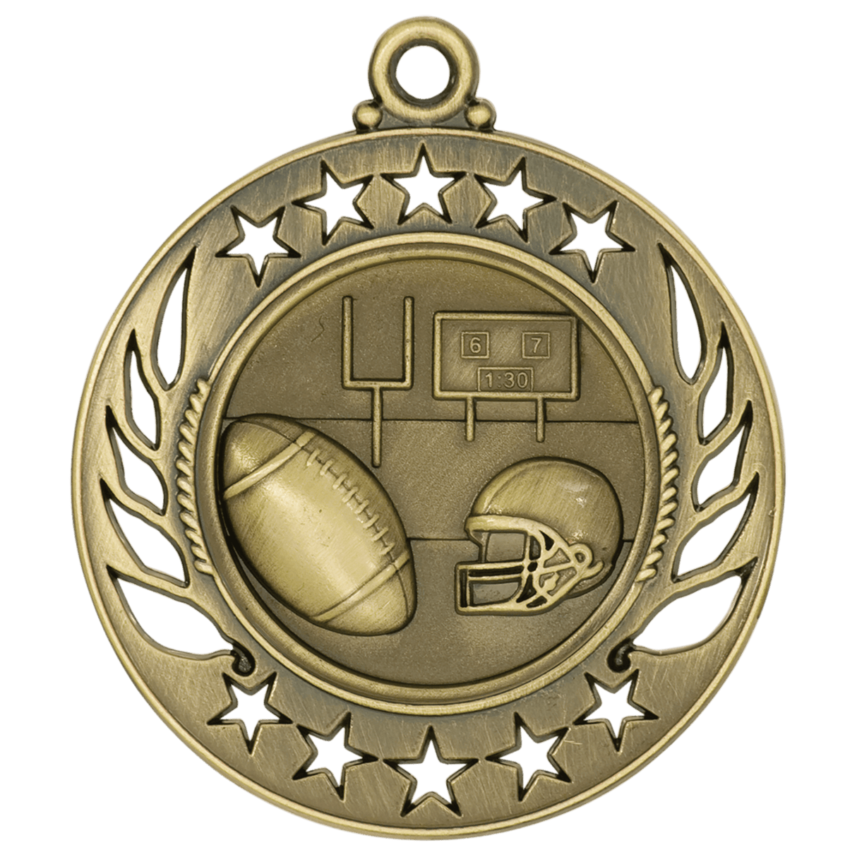 Football Galaxy Medal-Gold - AKD Ink
