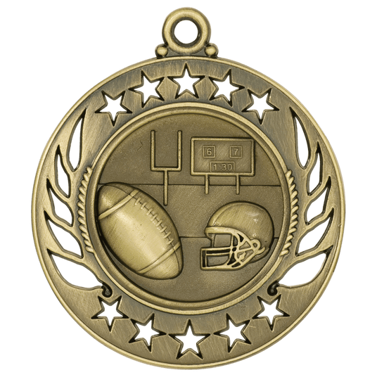 Football Galaxy Medal-Gold