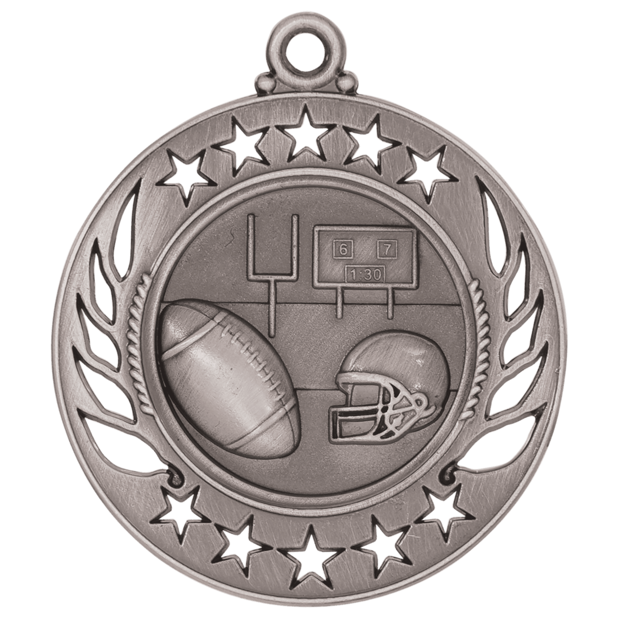Football Galaxy Medal-Silver-AKD Ink