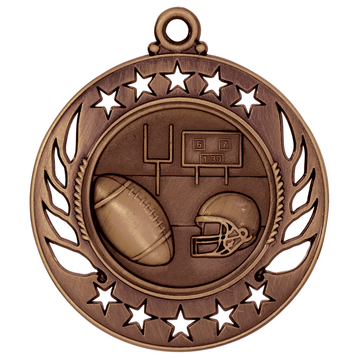 Football Galaxy Medal-Bronze-AKD Ink