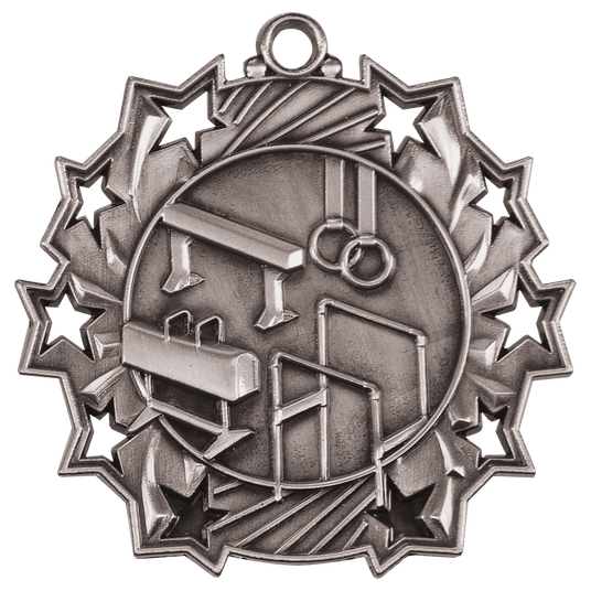Gymnastics Ten Star Medal-Silver
