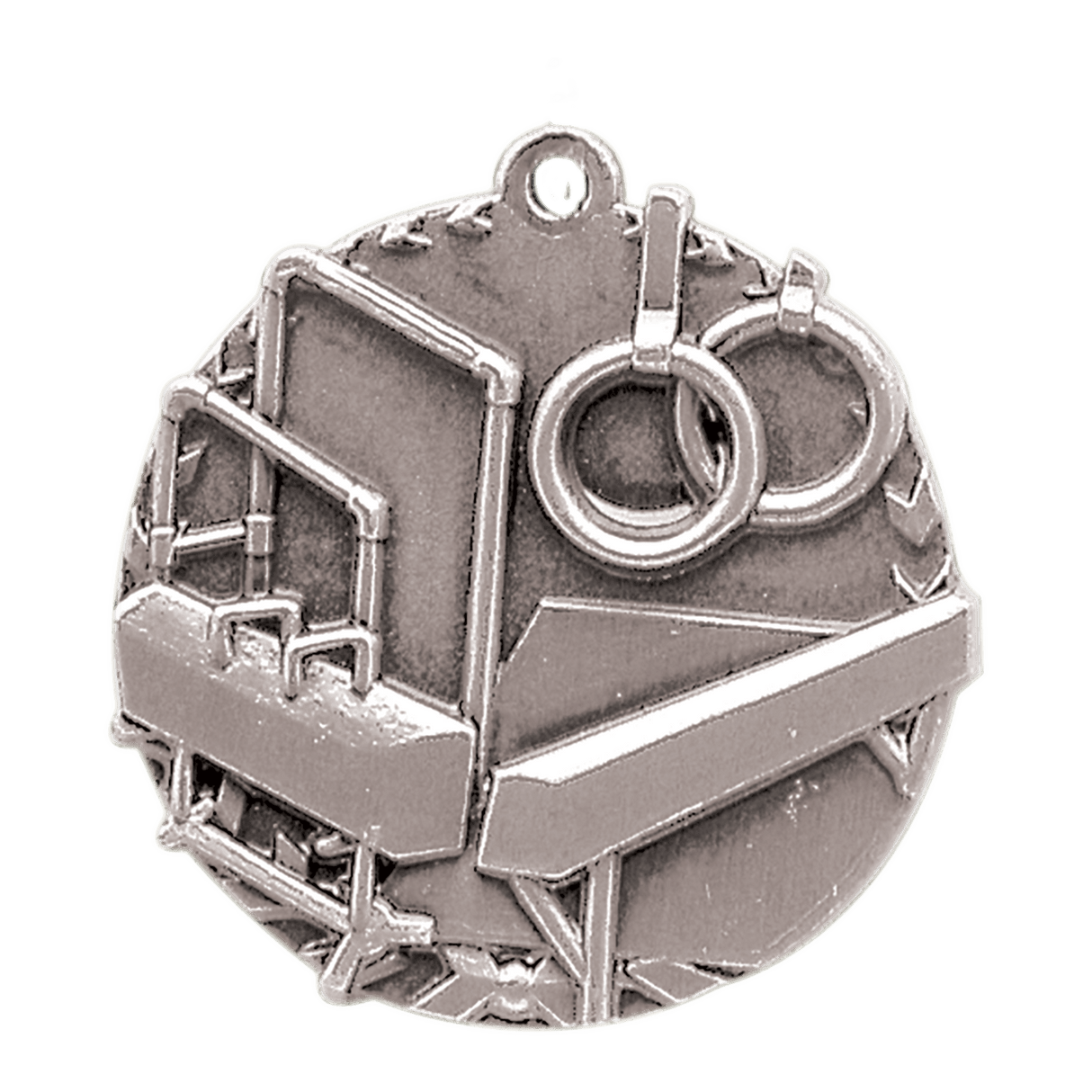 Gymnastics Millennium Medal-Silver - AKD Ink