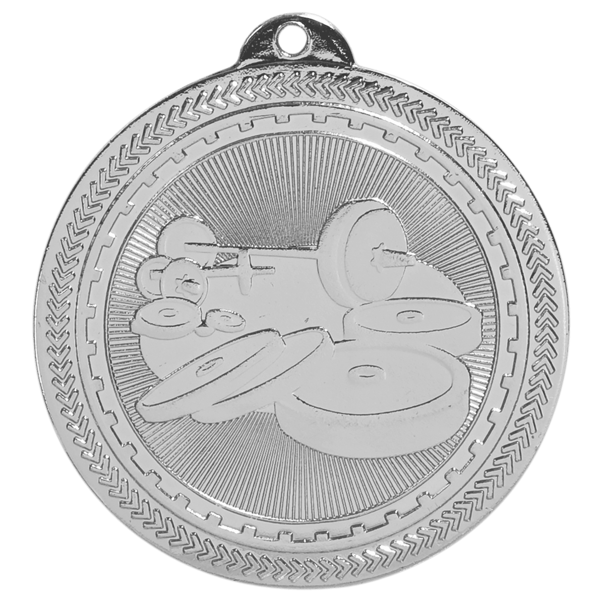 Gymnastics BriteLazer Medal-Silver - AKD Ink