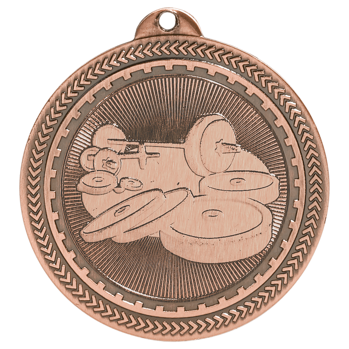 Gymnastics BriteLazer Medal-Bronze - AKD Ink