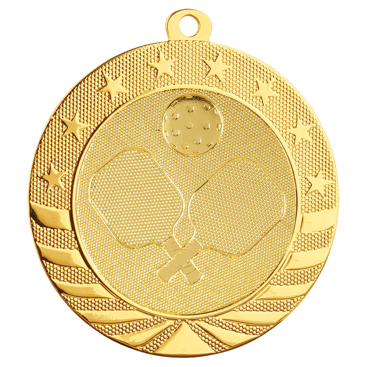 Pickleball Starbright Medal-Gold-AKD Ink