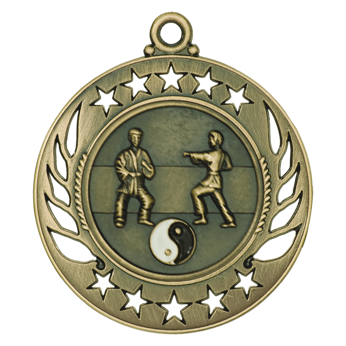 Martial Arts Galaxy Medal-Gold-AKD Ink