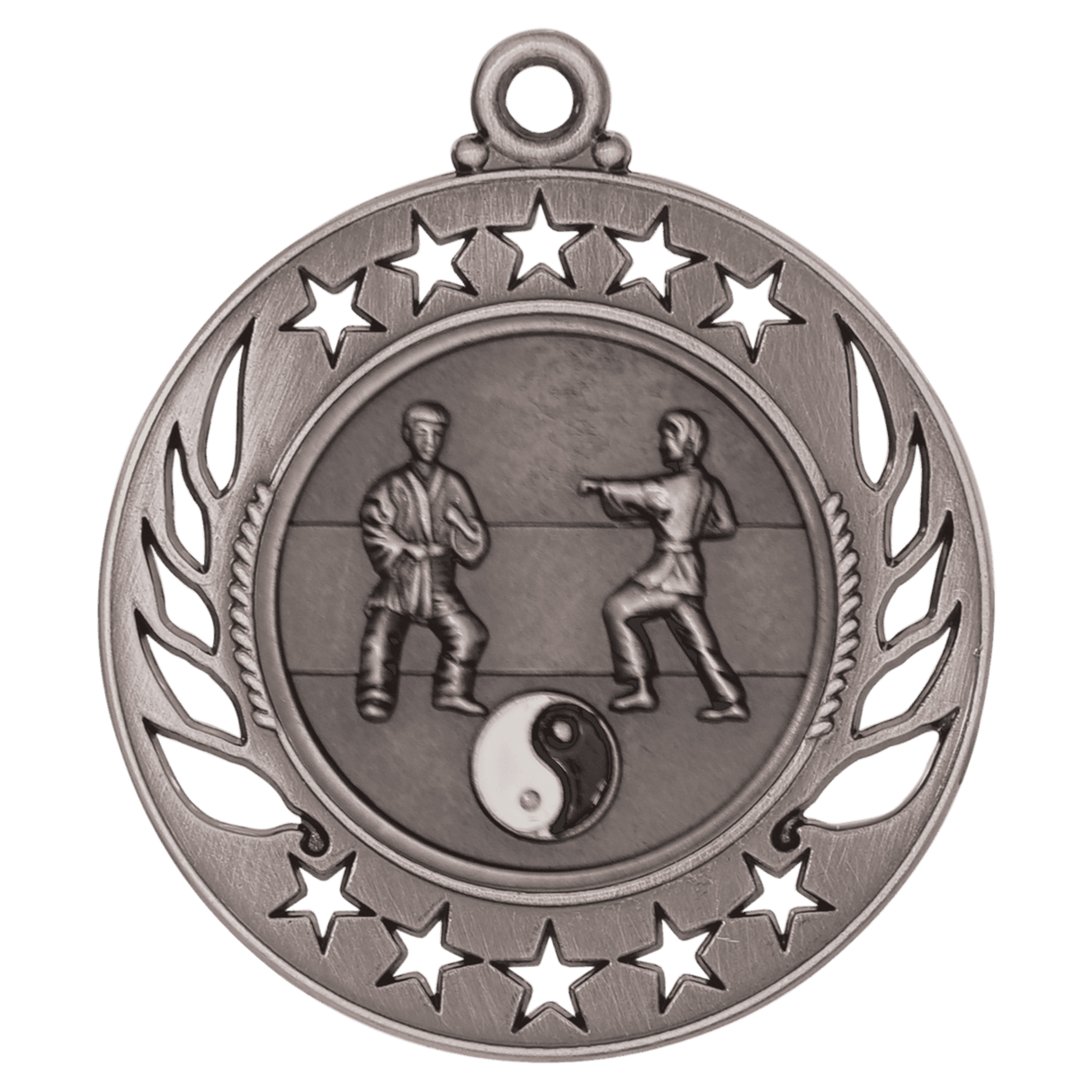 Martial Arts Galaxy Medal-Silver-AKD Ink