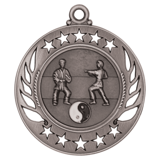 Martial Arts Galaxy Medal-Silver