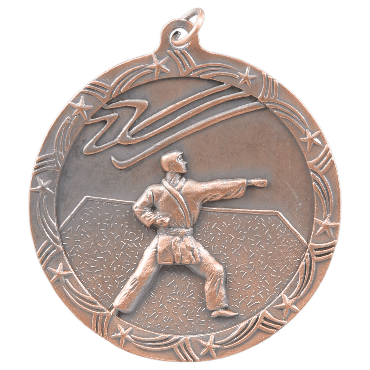 Martial Arts Shooting Star Medal-Bronze - AKD Ink