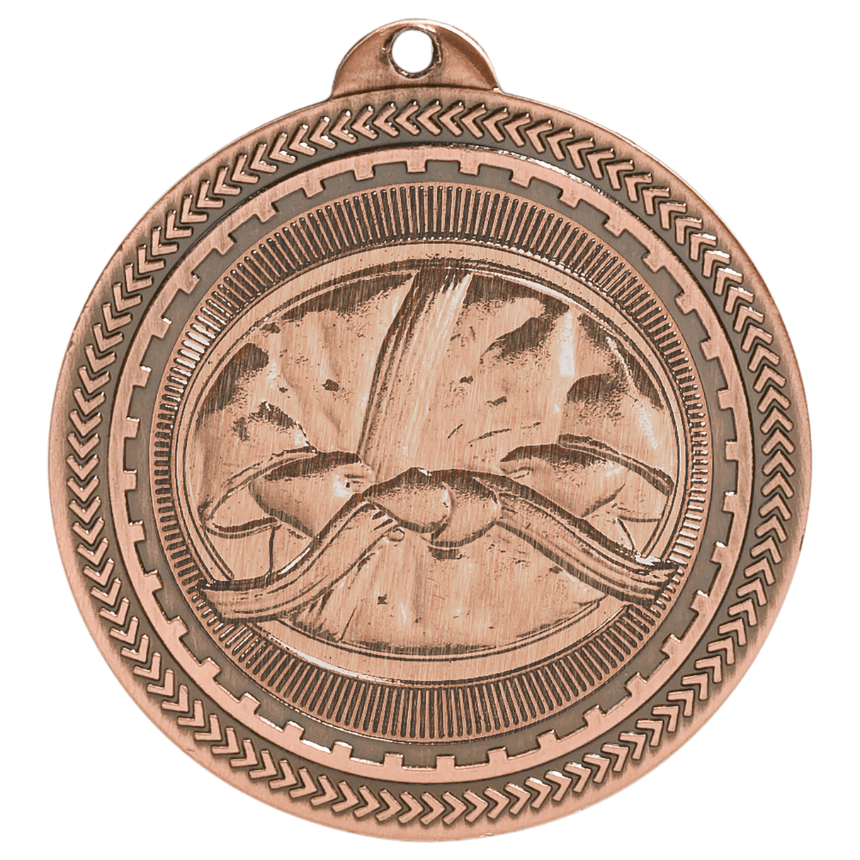 Martial Arts BriteLazer Medal-Bronze-AKD Ink