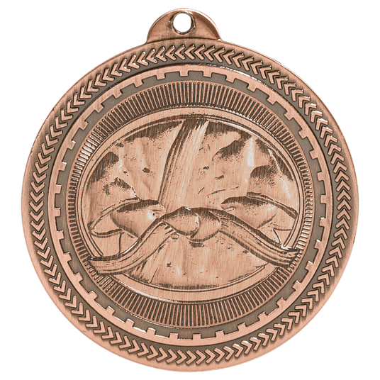 Martial Arts BriteLazer Medal-Bronze