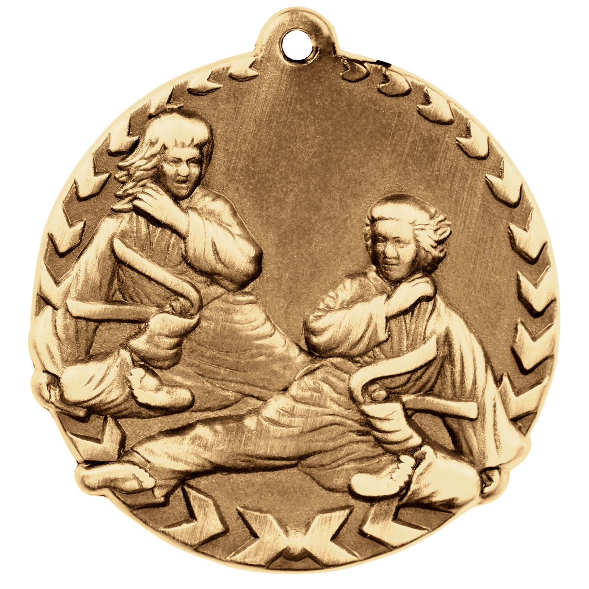 Martial Arts Millennium Medal-Gold-AKD Ink