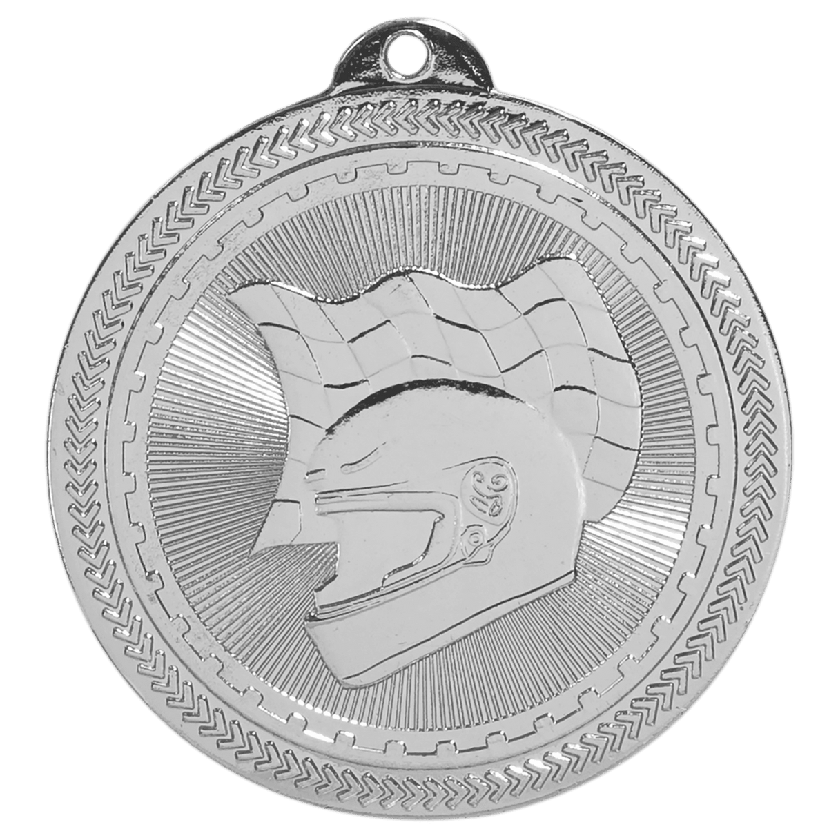Racing BriteLazer Medal-Silver-AKD Ink