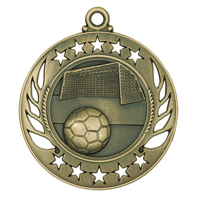Soccer Galaxy Medal-Gold - AKD Ink
