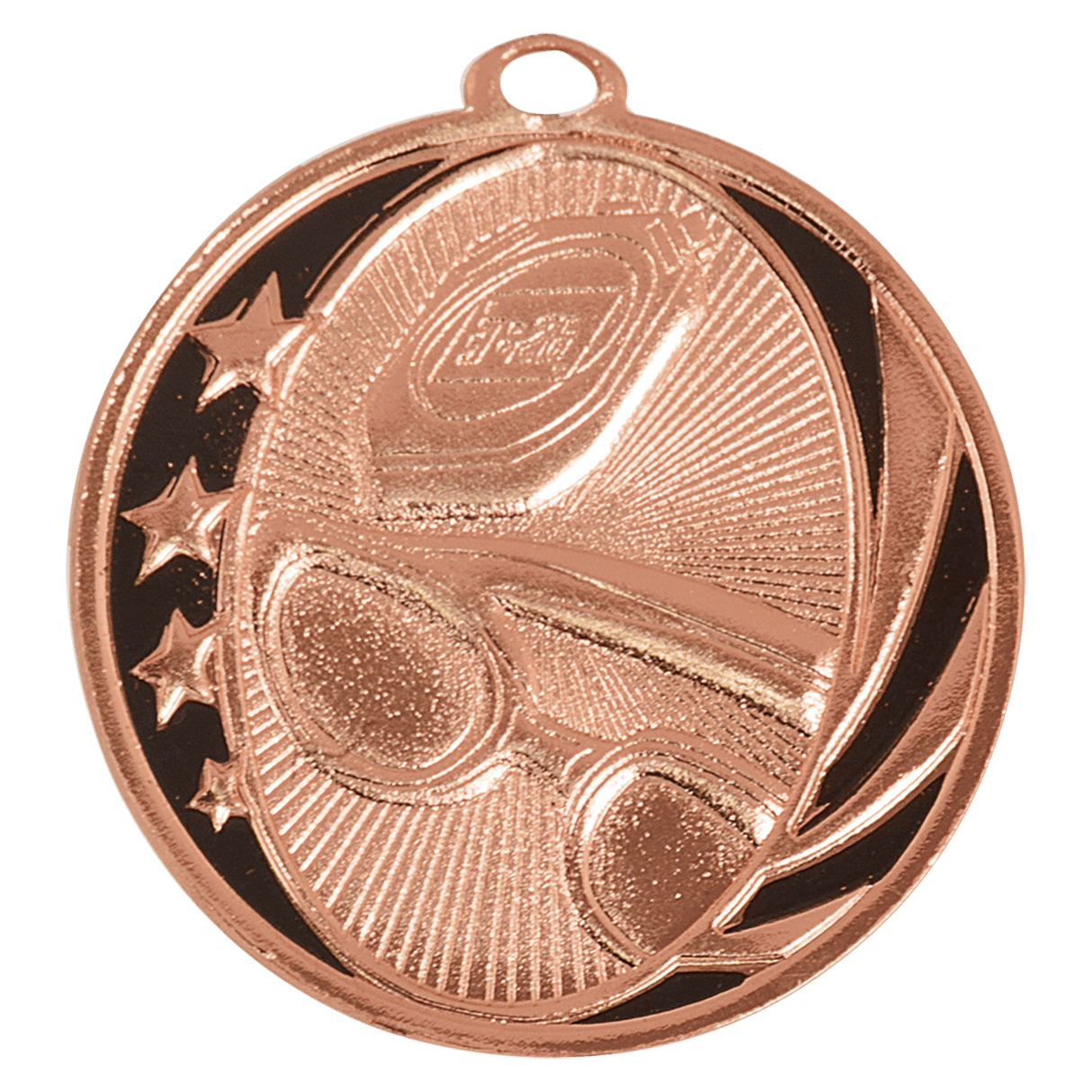 Swimming MidNite Star Medal-Bronze - AKD Ink
