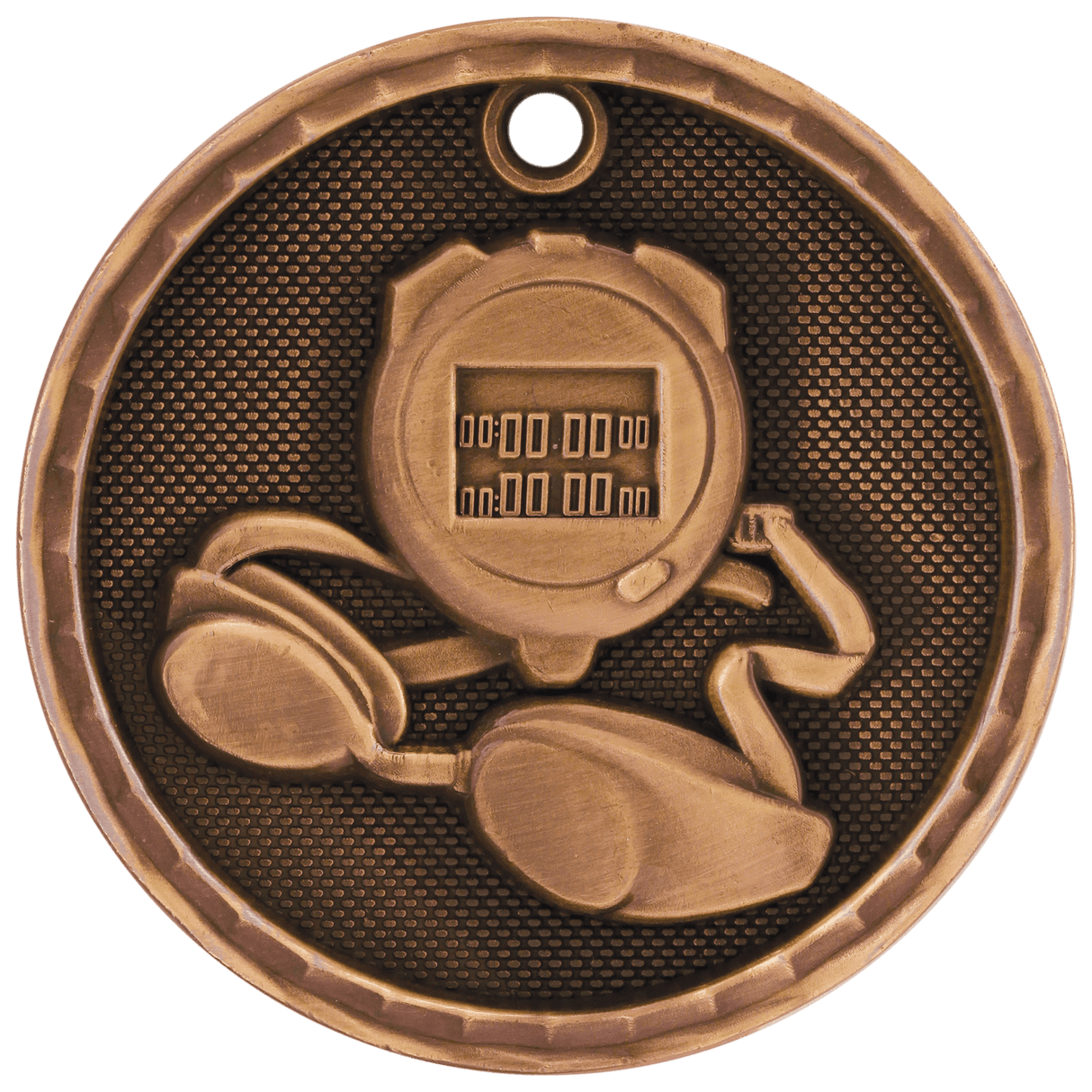 Swimming 3-D Medal-Bronze - AKD Ink
