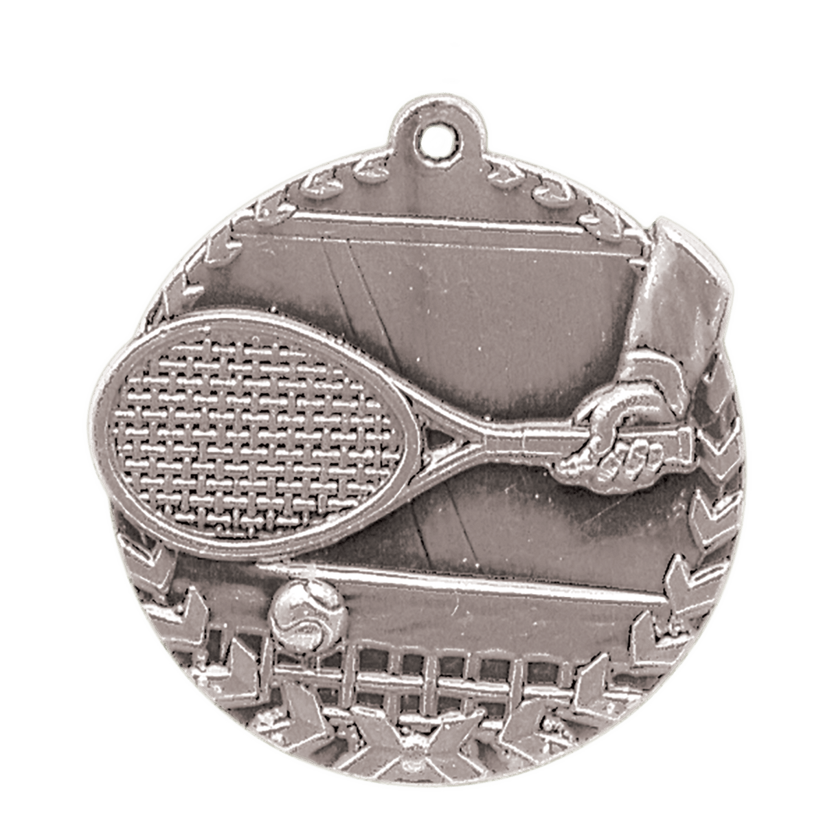 Tennis Millennium Medal-Silver-AKD Ink