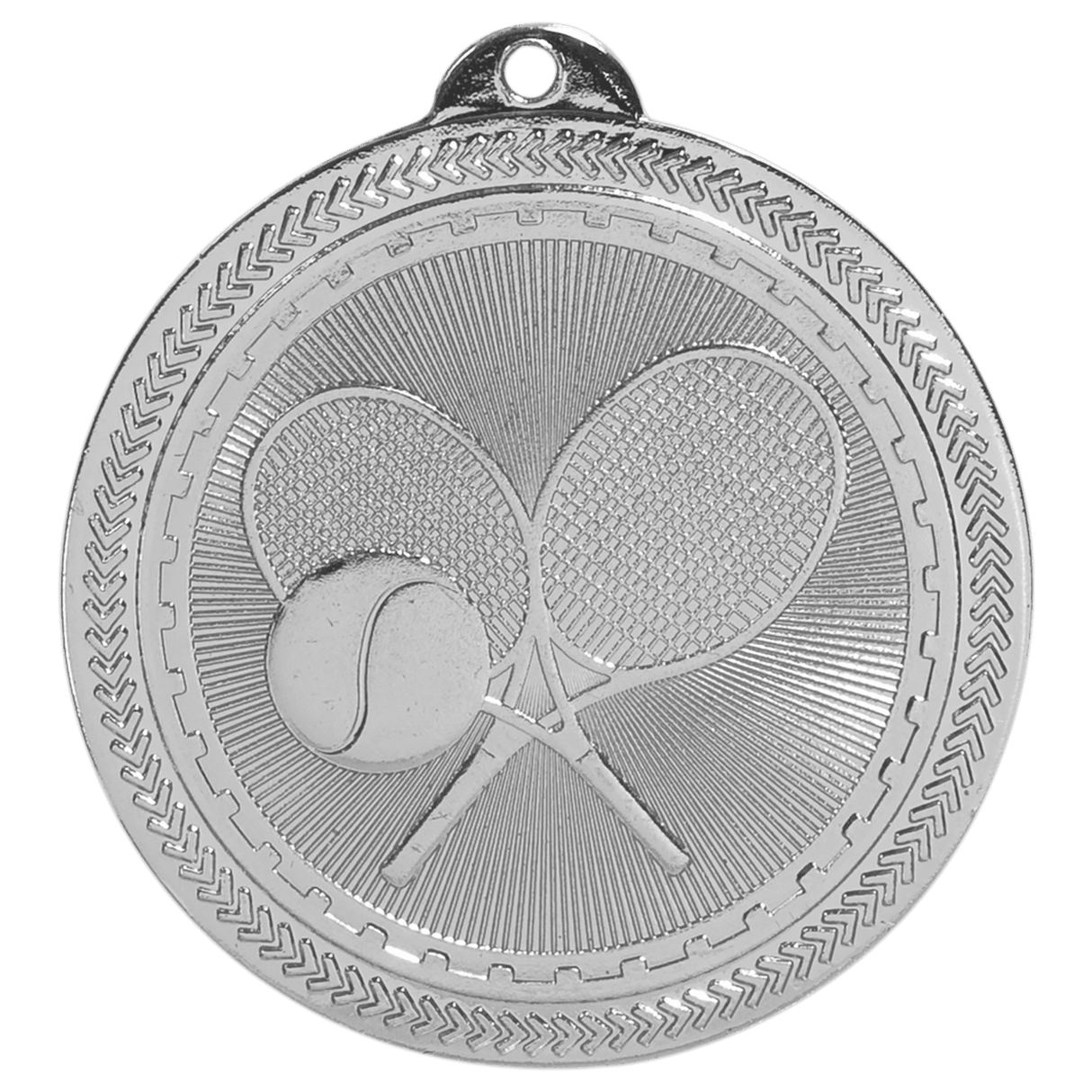 Tennis BriteLazer Medal-Silver-AKD Ink