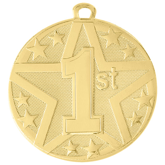 1st Place Super Star Medal (Gold only)
